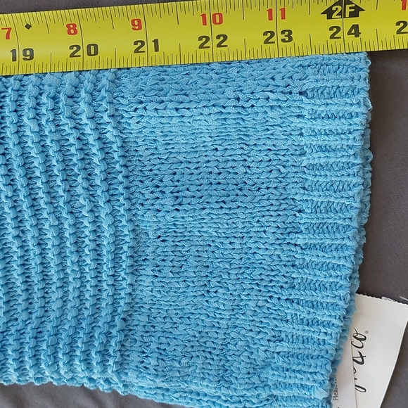 NEW STYLE & CO XL Sky Blue Pull Over Knit Women's Sweater NWT extra large - Picture 7 of 10